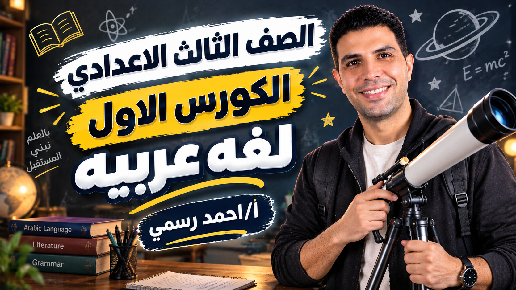 الكورس الاول لغه عربيه الصف الثالث الاعدادي ا/احمد رسمي