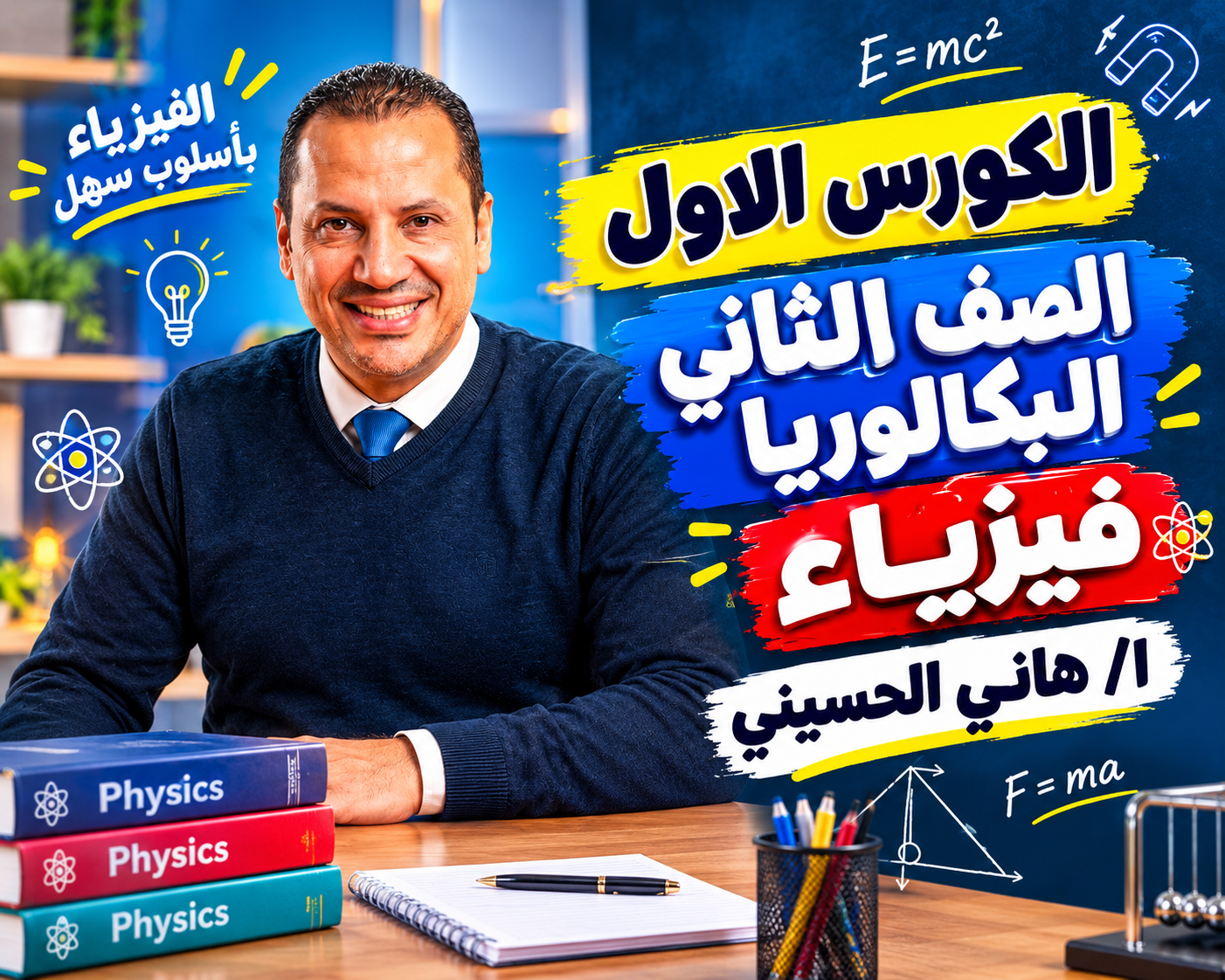 الكورس الاول فيزياء الصف الثاني البكالوريا ا/هاني الحسيني